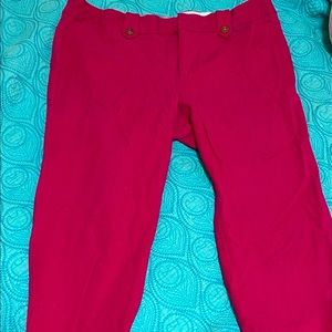 Banana republic pink pants